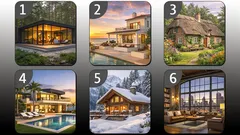 Em que casa gostaria de viver? Teste psicológico para uma autoanálise precisa da personalidade